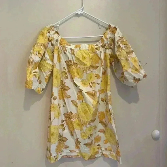 BA&SH
Nabi Floral Off-The-Shoulder Mini Dress New With Tag - Picture 4 of 11